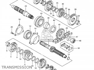TRANSMISSION - GSX650F 2009 (K9) USA (E03)