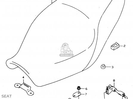 SEAT - GSX750 1998 (W) (E02 E04 E17 E18 E22 E25 E34)
