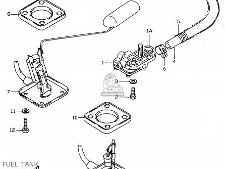 FUEL TANK - GSX750 1999 (X) (E02 E04 E17 E18 E22 E25 E34)