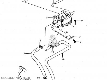 SECOND AIR (E18) - GSX750 2000 (Y)