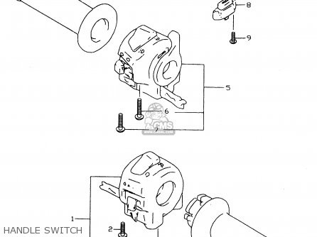 HANDLE SWITCH - GSX750 2000 (Y)