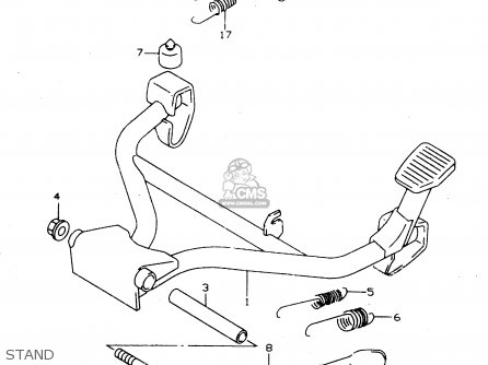 STAND - GSX750 2000 (Y)