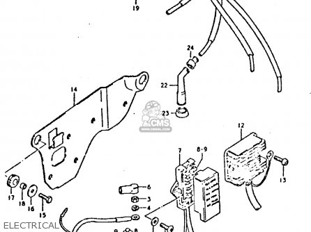 ELECTRICAL - GSX750E 1980 (T) (01 02 04 6 16 17 18 21 22 24 25 26 27 30 34 39