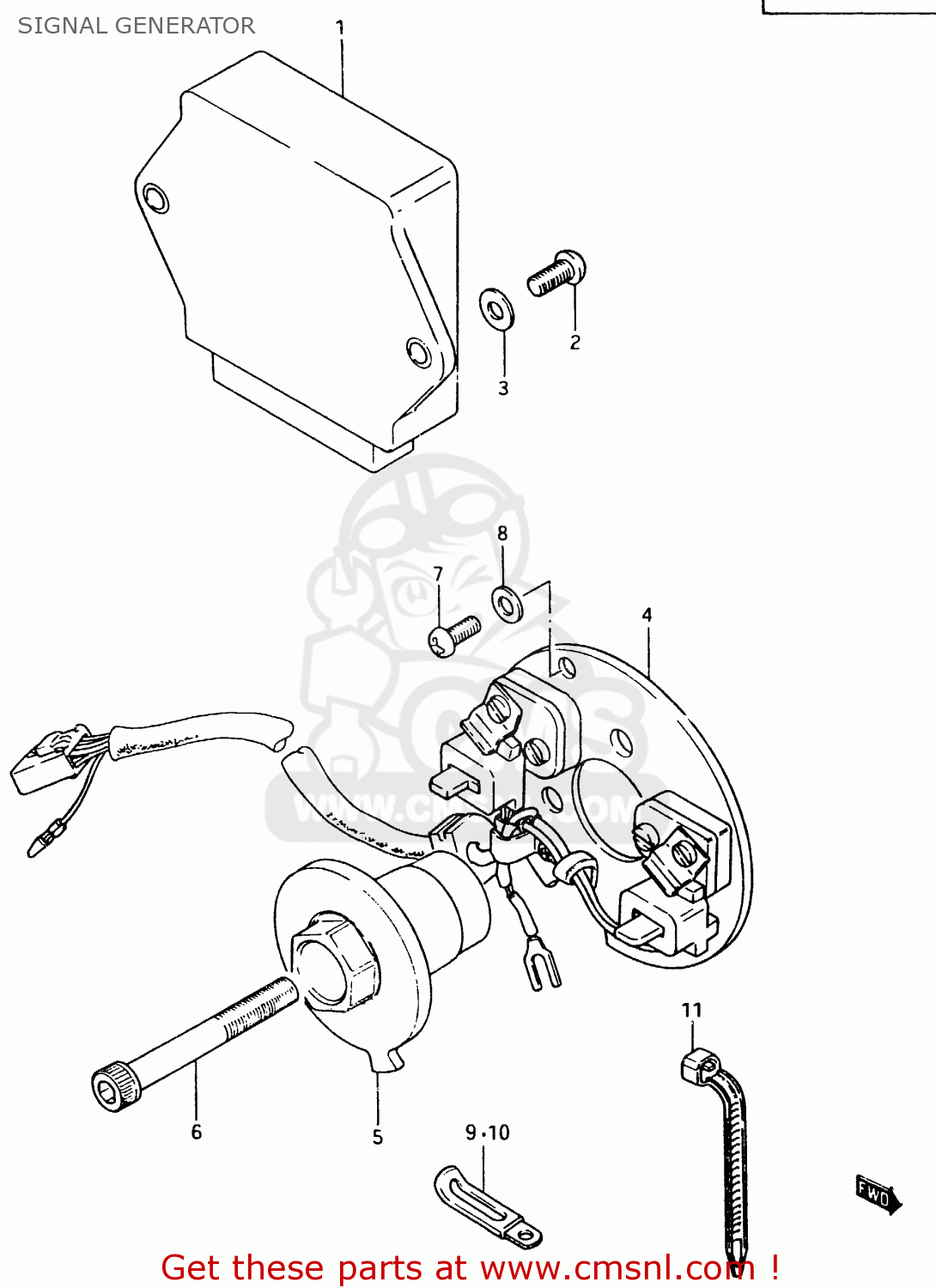 SIGNAL GENERATOR GSX750E 1984 (E) (E01 E02 6 15 16 17 18 21 22 24 25 26 30 34 39)