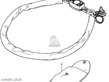 CHAIN LOCK - GSX750E 1984 (E) (E01 E02 6 15 16 17 18 21 22 24 25 26 30 34 39)