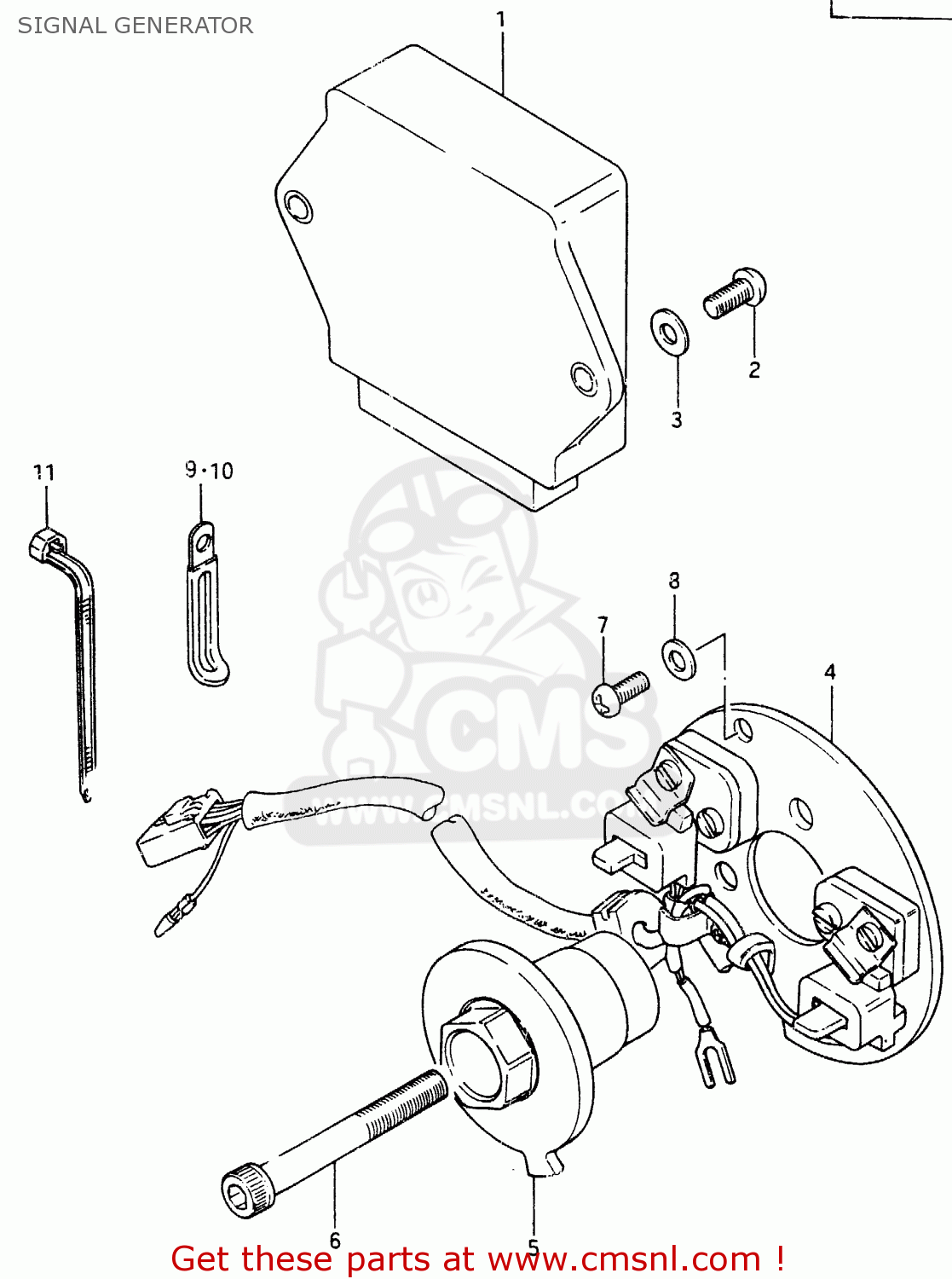 SIGNAL GENERATOR GSX750E 1985 (F) (E01 E02 E21 E24)