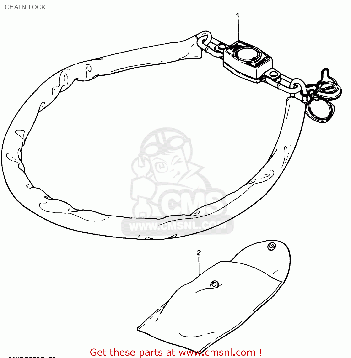 CHAIN LOCK GSX750EF 1984 (E) (E1 2 4 6 15 16 17 18 21 22 24 25 26 30 34 39)