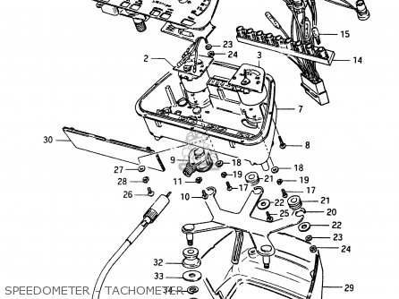 SPEEDOMETER - TACHOMETER - GSX750EF 1985 (F) (E01 E02 E04 06 15 16 17 18 21 22 24 25 34 39)
