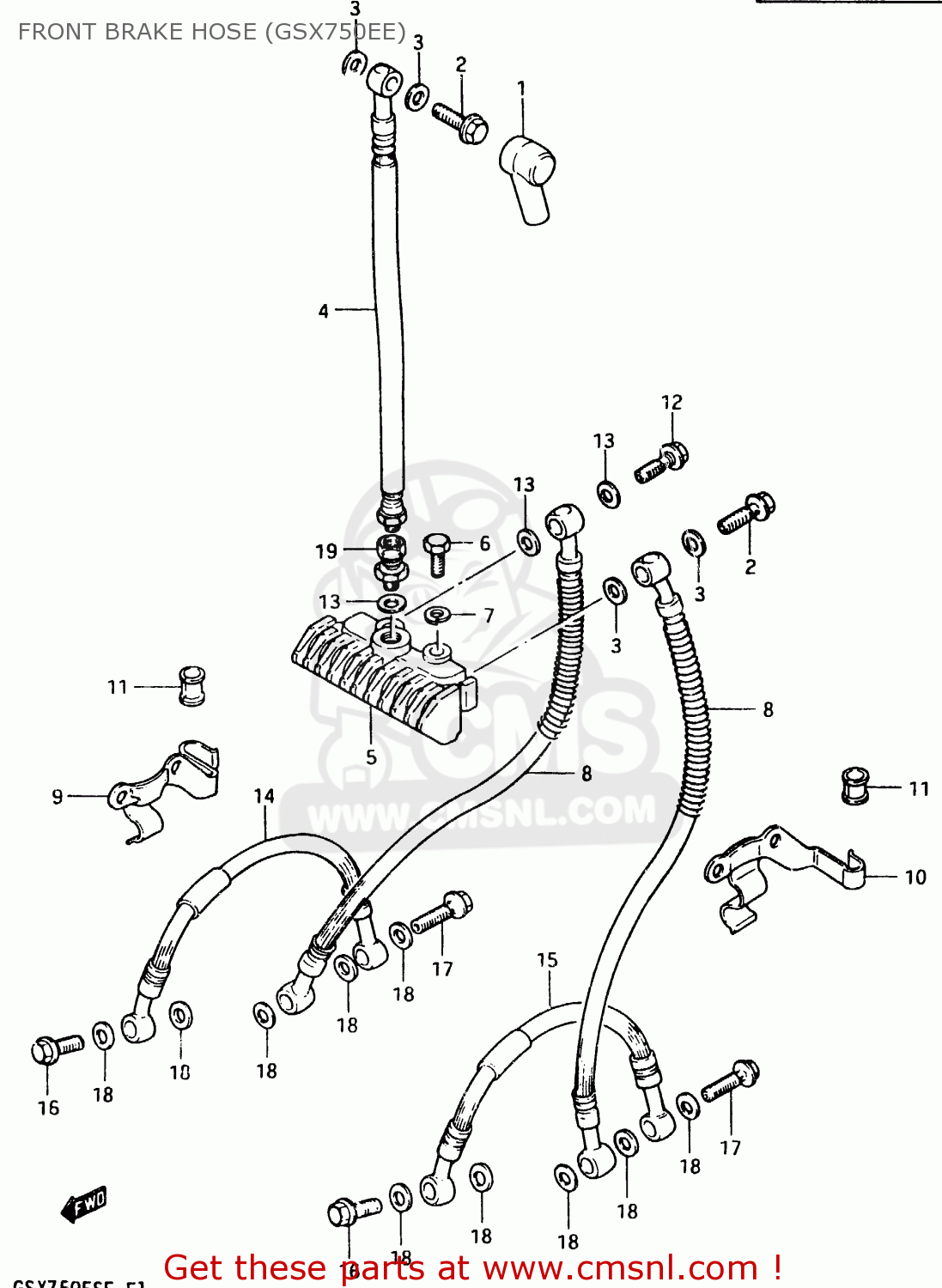 Suzuki GSX750ES 1983 (D) 1 2 4 6 15 16 17 18 21 22 24 25 26 27 30 34 39 ...