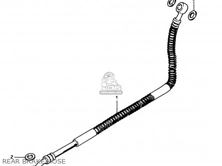 REAR BRAKE HOSE - GSX750ES 1983 (D) 1 2 4 6 15 16 17 18 21 22 24 25 26 27 30 34 39