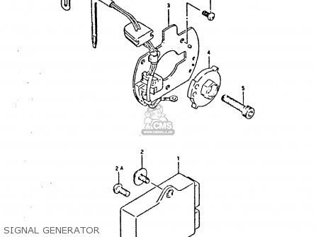 SIGNAL GENERATOR - GSX750F 1991 (M) (E01 E02 E04 E15 E16 17 18 21 22 24 25 34 39 53