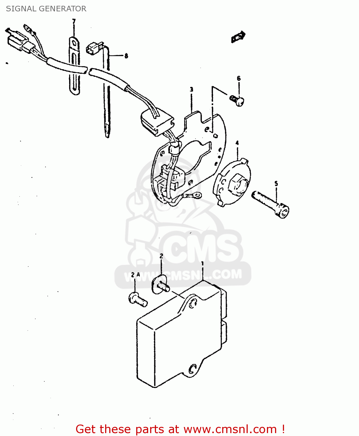 SIGNAL GENERATOR GSX750F 1993 (P) (E01 E02 E04 E18 E21 E22 E24 E25 E30 E34 E53)