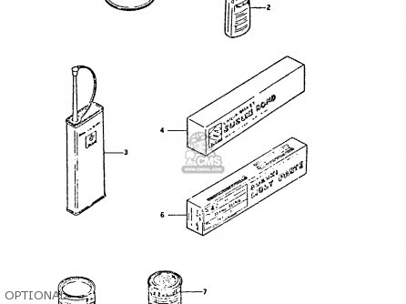 OPTIONAL - GSX750F 1994 (R) (E01 E02 E15 E16 E17 E18 E21 22 24 25 34 39 53)
