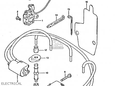 ELECTRICAL - GSX750F 1995 (S) (E02 E04 E18 E22 E24 E25 E34 E37)