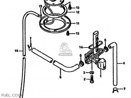 FUEL COCK - GSX750F 1996 (T) (E02 E04 E18 E22 E24 E25 E34)