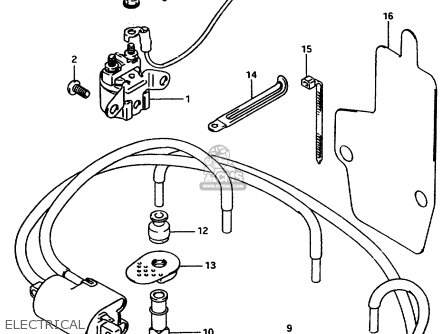 ELECTRICAL - GSX750F 1997 (V) (E04 E18 E22 E24 E25 E34) P37
