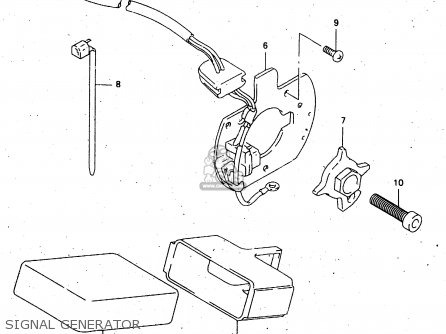 SIGNAL GENERATOR - GSX750F 1998 (W) (E02 E04 E17 E18 E22 E24 E25 E34) P37