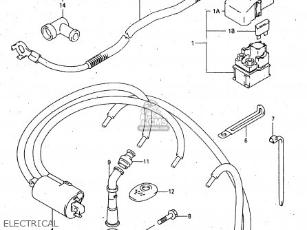 ELECTRICAL - GSX750F 1999 (X) (E02 E04 E17 E18 E22 E24 E25 E34)