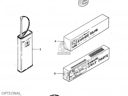 OPTIONAL - GSX750F 1999 (X) (E02 E04 E17 E18 E22 E24 E25 E34)