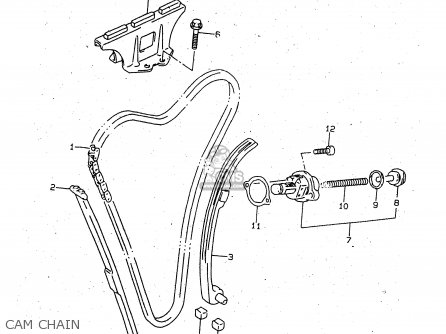 CAM CHAIN - GSX750F 2000 (Y)