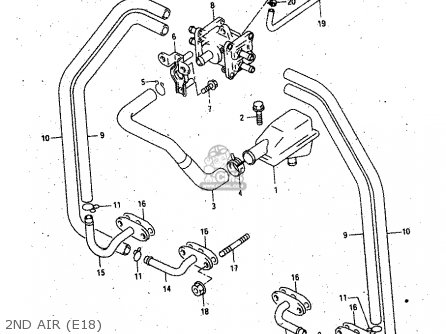 2ND AIR (E18) - GSX750F 2000 (Y)