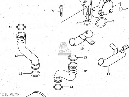 OIL PUMP - GSX750F 2000 (Y)