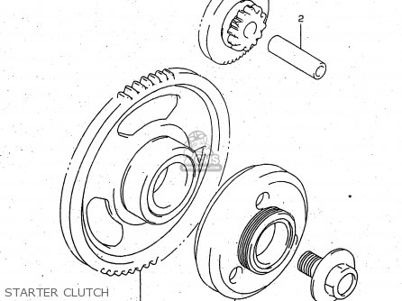 STARTER CLUTCH - GSX750F 2000 (Y)