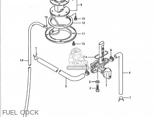 FUEL COCK - GSX750F KATANA 1991 (M) USA (E03)