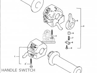 HANDLE SWITCH - GSX750F KATANA 1995 (S) USA (E03)