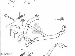 STAND - GSX750F KATANA 1995 (S) USA (E03)