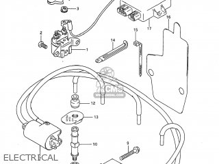 ELECTRICAL - GSX750F KATANA 1997 (V) USA (E03)