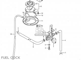 FUEL COCK - GSX750F KATANA 1997 (V) USA (E03)