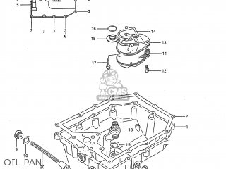 OIL PAN - GSX750F KATANA 1997 (V) USA (E03)