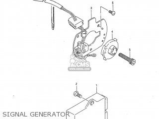 SIGNAL GENERATOR - GSX750F KATANA 1997 (V) USA (E03)