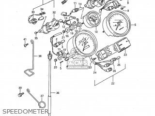 SPEEDOMETER - GSX750F KATANA 1997 (V) USA (E03)