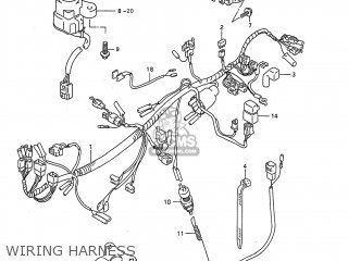 WIRING HARNESS - GSX750F KATANA 1997 (V) USA (E03)