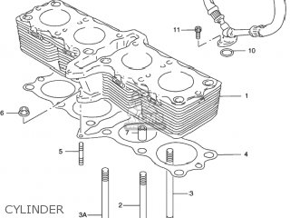 CYLINDER - GSX750F KATANA 1998 (W) USA (E03)