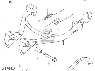 STAND - GSX750F KATANA 1998 (W) USA (E03)