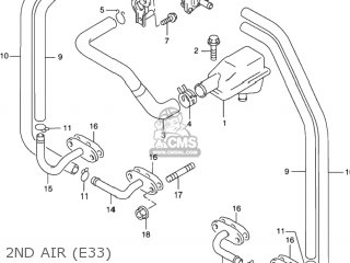 2ND AIR (E33) - GSX750F KATANA 1999 (X) USA (E03)