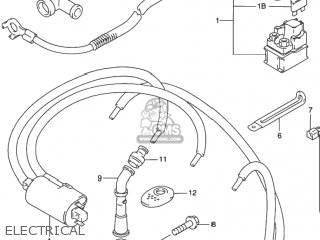 ELECTRICAL - GSX750F KATANA 1999 (X) USA (E03)