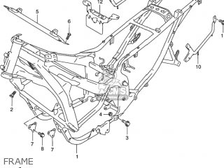 FRAME - GSX750F KATANA 1999 (X) USA (E03)