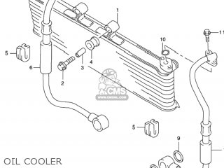 OIL COOLER - GSX750F KATANA 2001 (K1) USA (E03)