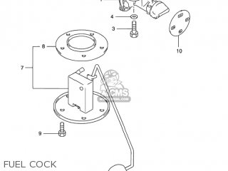 FUEL COCK - GSX750F KATANA 2002 (K2) USA (E03)