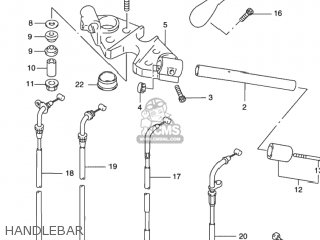 HANDLEBAR - GSX750F KATANA 2003 (K3) USA (E03)