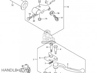 HANDLE LEVER - GSX750F KATANA 2005 (K5) USA (E03)