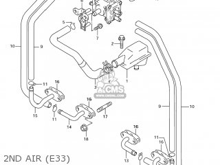 2ND AIR (E33) - GSX750F KATANA 2006 (K6) USA (E03)