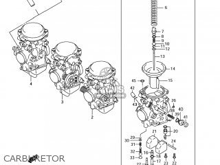 CARBURETOR - GSX750F KATANA 2006 (K6) USA (E03)