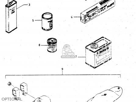 OPTIONAL - GSX750R 1986 (G) GENERAL EXPORT (E01)