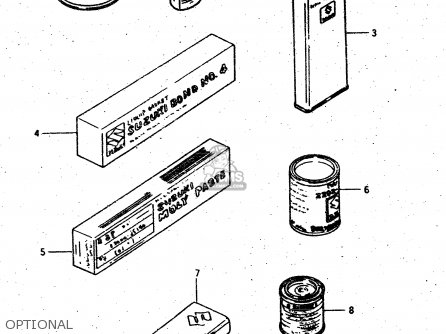 OPTIONAL - GSX750S 1983 (D) (E01 E02 E04 E06 E18 E21 E22 E24 E25 E30 34 39)
