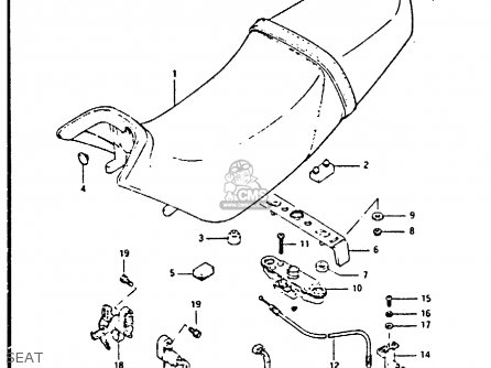 SEAT - GSX750S 1984 (E) UNITED KINGDOM (E02)